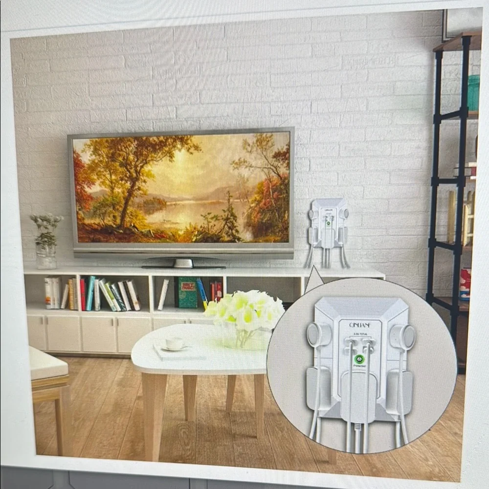 QINLIANF Wall Outlet Extender with USB Ports
